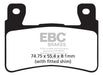 EBC FA265HH Brake Pad for Honda VTR 1000 SP-Y/SP-1 00-01 F 2