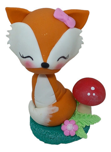 Baby_arte_deco Adornos Mini Animales Del Bosque Woodland 5