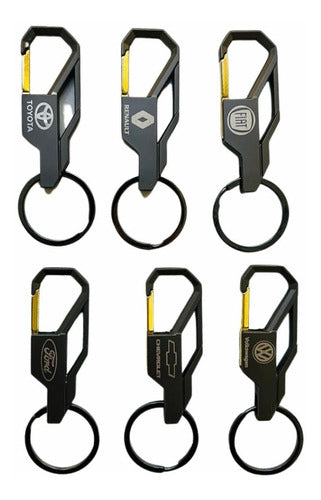 Volkswagen Polo Tcross Tiguan Car Keychain - Metal Key Hook Auto Accessory 1