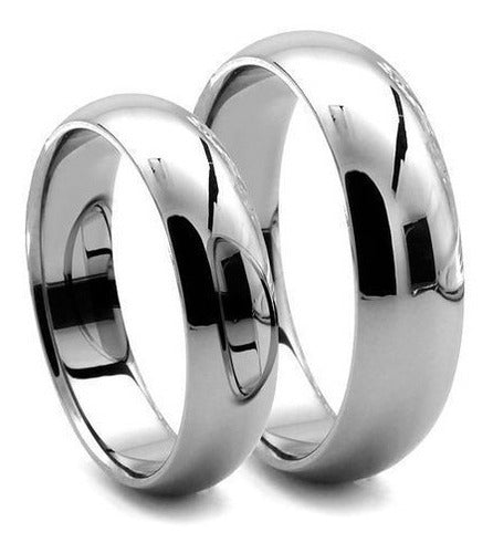 Tiendainline Super Wide 925 Silver Wedding Bands 0