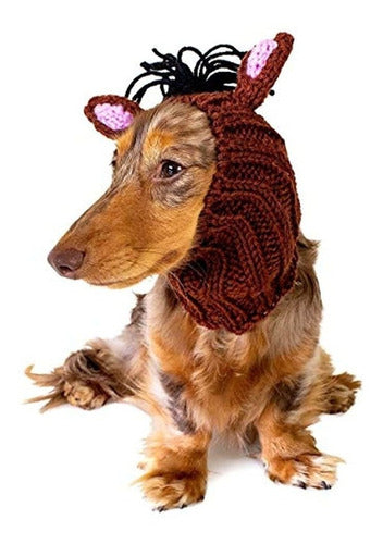 Zoo Snoods The Original Knit Horse Perro Snood 0