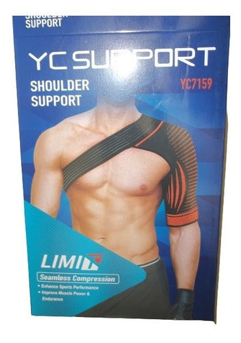 Hombrera Faja Soporte De Hombro Spandex Deportes Ortopedia 2