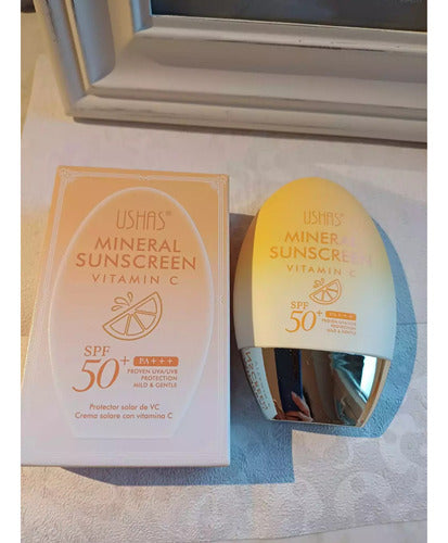 Ushas Solar Protector with Mineral and Vitamin C SPF 50+ 1