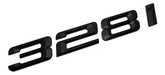 BMW Emblem Badge 328i Black 0