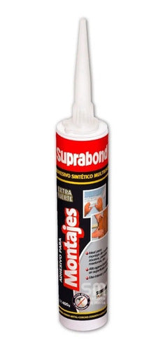 Adhesivo Pegamento Extra Fuerte Montaje Suprabond X400ml X3u 1