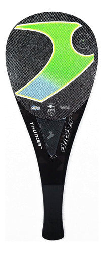 Dabber Thunder Full Kevlar / Carbon Paddle with Grip Cover 1