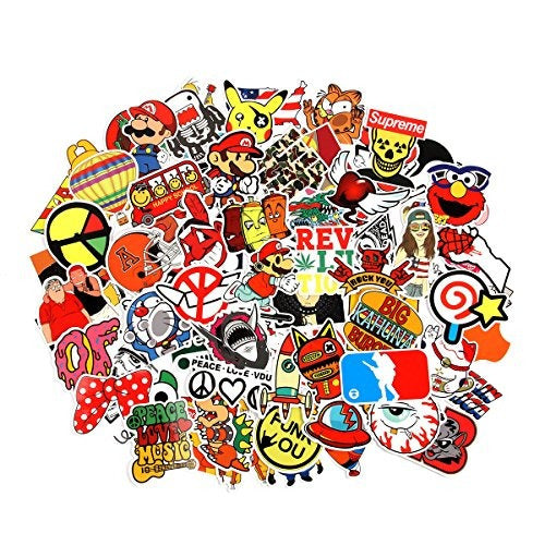 FNGEEN 8 Series Vinyl Stickers - 100 pcs/pack 0