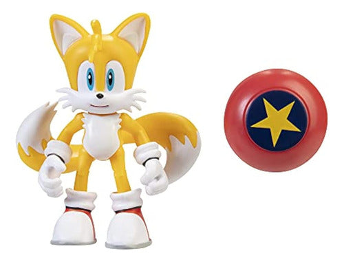 Sonic The Hedgehog Figura De Acción De 4 Pulgadas Modern Tai 0