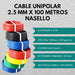 CONDUELEC Unipolar Electric Cable 2.5 mm x 100 Meters 2