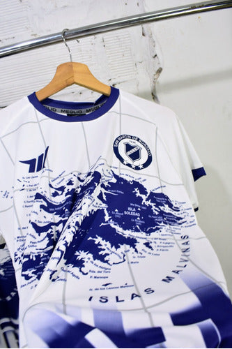 T-shirt San Martin De Burzaco Away Malvinas Meglio 2023 1