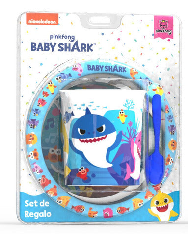 Baby Shark Gift Set Mug Spoon + Cereal Bowl Blister 0