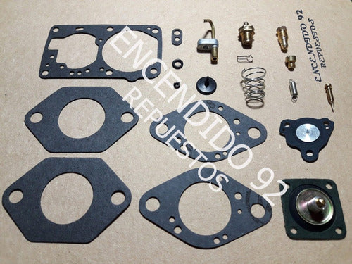 Carburetor Repair Kit Solex 32 Bis Renault 9 11 1 Barrel 3