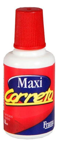 Kit C/ 8 Corretivo Maxi Correto 18ml 7897562200787 0