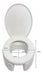 Elevated Toilet Seat with Padded Cushion for Disabilities 17cm 2