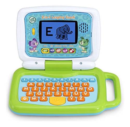 LeapFrog 2-in-1 LeapTop Touch, Green 0