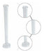 Chris.W Tall Taper Candle Mold 10 Inch, Clear Plastic Tapered Candlesticks Candle Making Mold Supplies 2