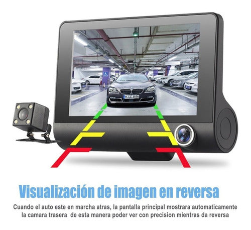 Duaitek Video Camera for Car DVR Reverse Parking 3 Cameras 2