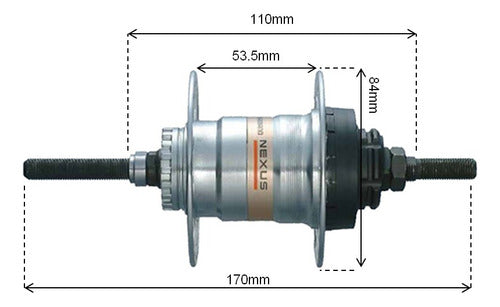 Shimano Nexus 3 Internal Gear Transmission Group 1