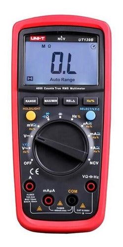 Uni-T Multimeter UT139B + Clamp Meter UT201+ Plus 2