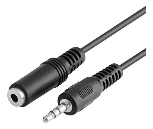 JA 3.5mm Mini Plug Audio Extension Cable Male to Female 5 M 1