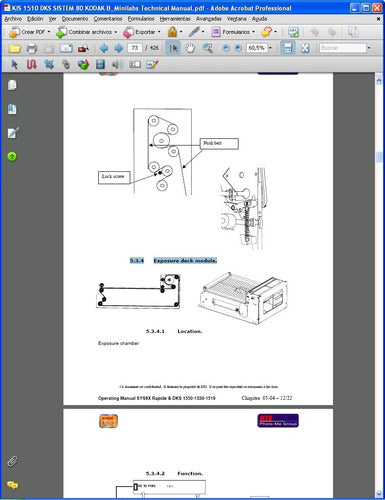 Minilab Para Repuestos Usado Kis 1510 6 Magazines Cpu ++++++ 3