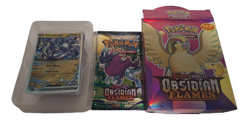 Pokémon TCG: Scarlet & Violet - Obsidian Flames Expansion Box: 40 Cards + Booster Pack 1