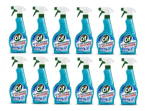 Cif Glass Cleaner with Trigger 500ml x 12 Units 0