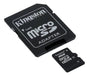 Tarjeta Memoria Flash Kingston 8 Gb Clase 4 Microsdhc Con Sd 1