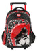 School Backpack with LED Light and Extendable Cart 18" 22