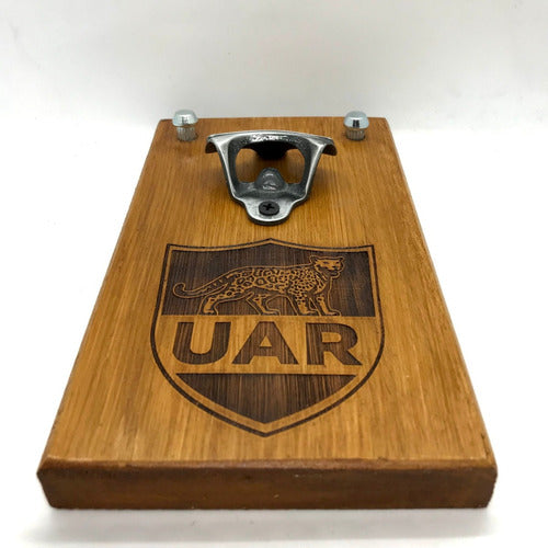 Wall-Mounted Beer Opener with Magnet UAR Pumas Rugby 2