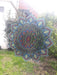 Mandala 3D Acero Inoxidable Giratoria Para Jardín 30 Cm Diá 0