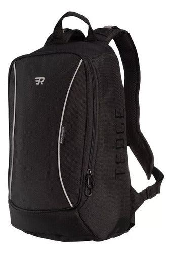 Tedge Motorcycle Backpack with 2 Compartments Resistant to Rain Ergonomic Design 0