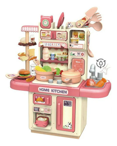 Generic Children's Kitchen Play Set with Sound, Light, Water, and Vapor 0