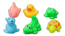 Juguetes Para Bañadera Agua Chifles Decorados X6 Animalitos 3