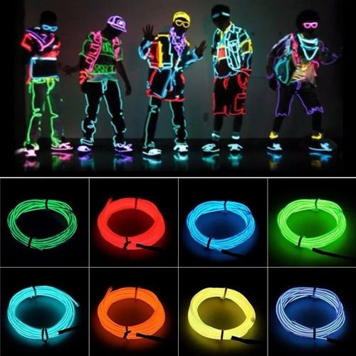 ZOW Neon Light Roll 1 Meter Party Decoration 0