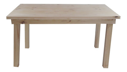 Sajo Scandinavian Solid Wood Dining Table 140x80 cm 2