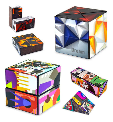 Kukibet Cubo Rubik Puzzle Juego Didactico Formas Diferentes 1