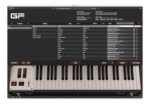 GForce Software Oberheim OB-EZ V1.0.2 | Virtual Instrument 2