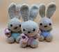 Pata.de.lana.amigurumis Handmade Easter Bunny + Milk Chocolate Egg 4