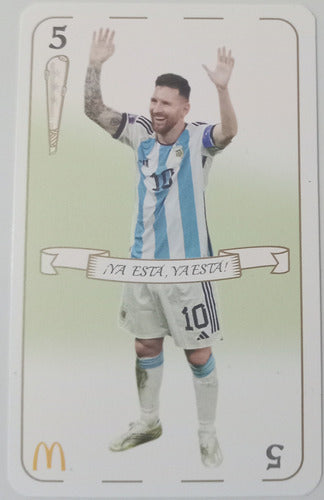 Panini McDonald's Lionel Messi 5 Bastos 0