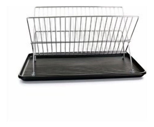 Vonne Folding Dish Drainer 36.5 X 28 X 20 Cm. Chrome 2