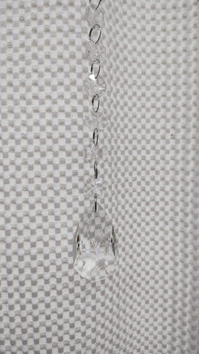 FSDECO Atrapasol Tira Decorativa Cristal 4