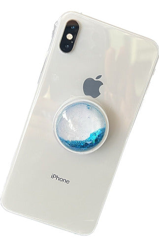 Universal Water and Glitter Cell Phone Ring Holder 23