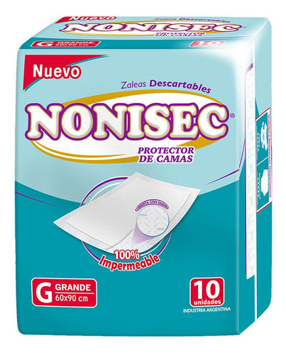 Nonisec Zaleas Descartables x 10 Uni 60 x 90 cm en Palermo 0