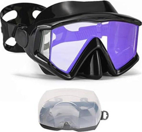 AQUA A DIVE SPORTS Snorkeling Goggles Black 0