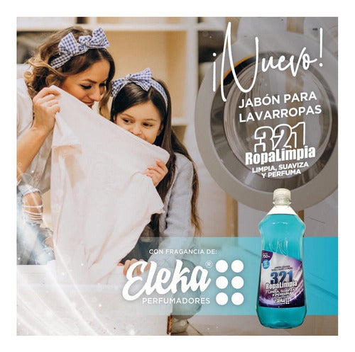 Eleka Liquid Clothing Detergent 750ml 2