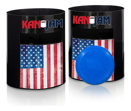 KanJam Disc Game Set with 2 Canisters for Frisbee Golf 0