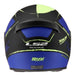 Casco Integral Ls2 352 Brush Matt Bla H-v Yell M Genamax 6