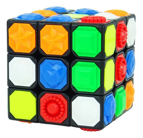 YJ Cubo Rubik Yj Cube Tiles Blind (3x3) - Nuevo Original 0