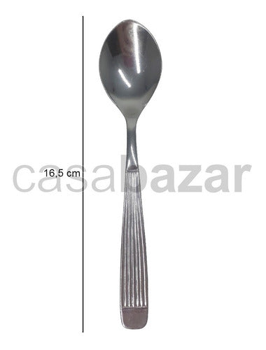 LPS Dessert Spoon Athenas National Stainless Steel X 1 Unit 1